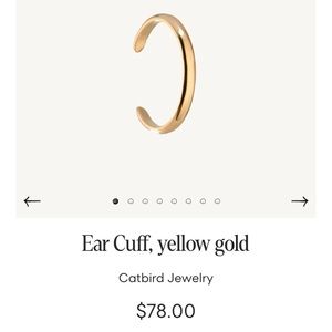 Catbird Ear Cuff